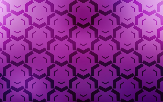 Patron vectoriel rose clair avec des lignes courbes