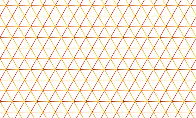 Pattern de triangle orange et jaune
