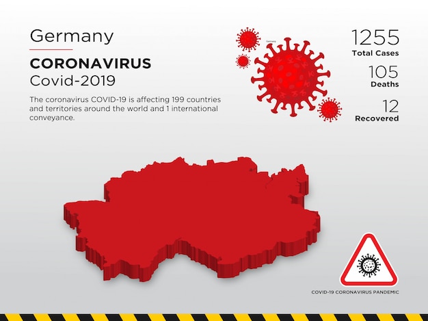 Pays Concerné Par Le Modèle De Conception De La Maladie Du Coronavirus