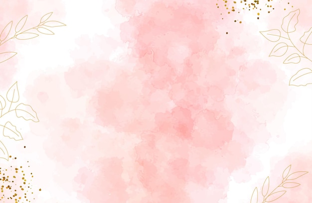 Peinture aquarelle abstrait