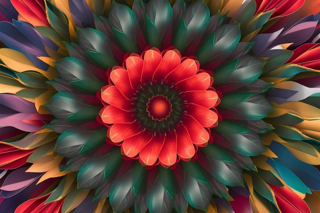 Peinture numérique à l'aquarelle de fleurs sur fond de toile