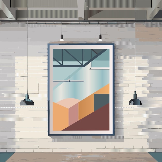une peinture d'un paysage et une image d' un paysage