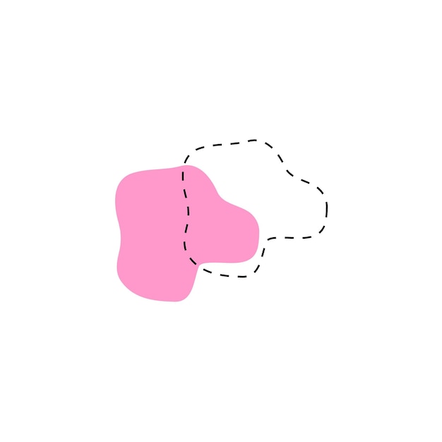 peinture vectorielle d'élément d'ensemble de gouttelettes