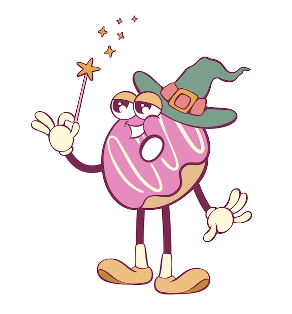 Un personnage de dessin animé capricieux.