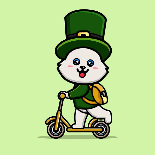 Personnage de dessin animé du jour de la Saint-Patrick