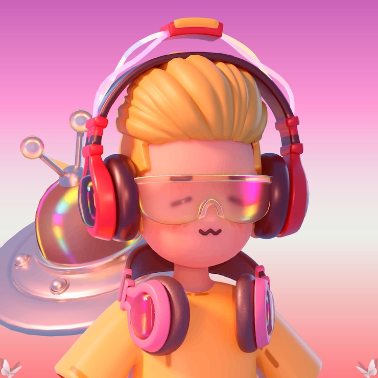 Vecteur personnage de dessin animé mignon garçon illustration 3d