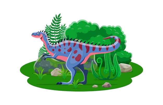 Le personnage d'un dinosaure préhistorique Alectrosaurus