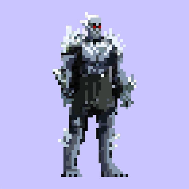 Personnage De Pixel Art