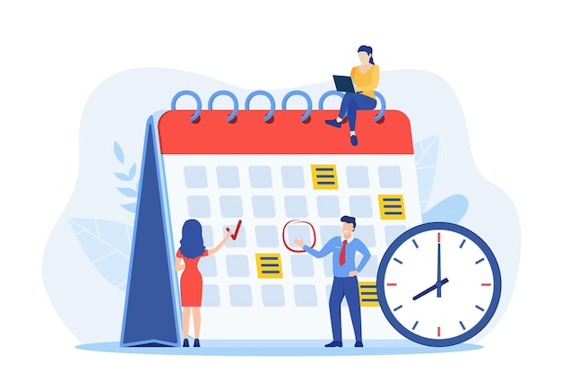 Les personnages de Little People créent un emploi du temps en ligne