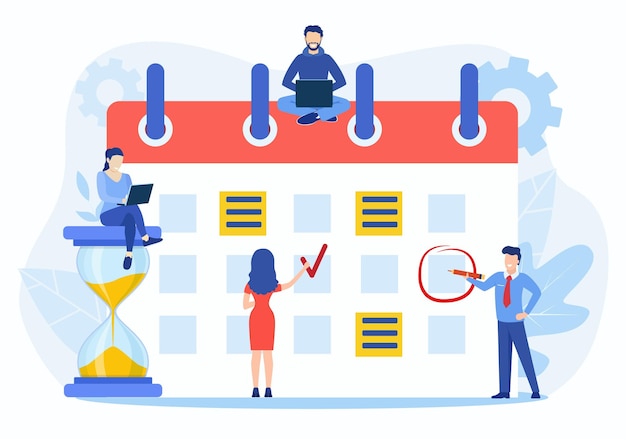 Les personnages de Little People créent un emploi du temps en ligne