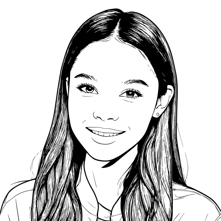 Vecteur personnages de renommée mondiale face illustration vectorielle