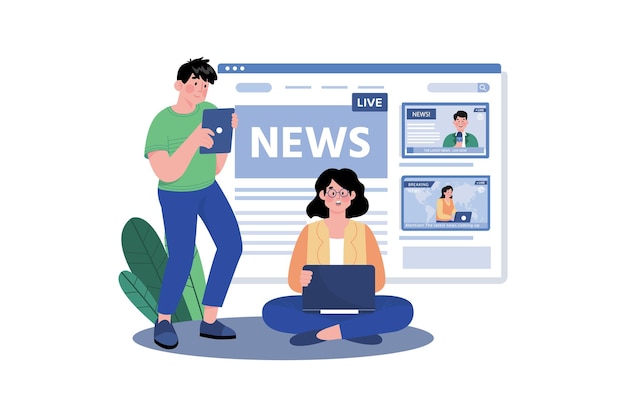 Personne regardant les actualités mondiales en ligne