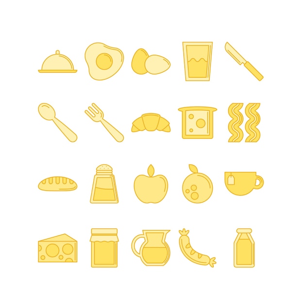 Le petit déjeuner.