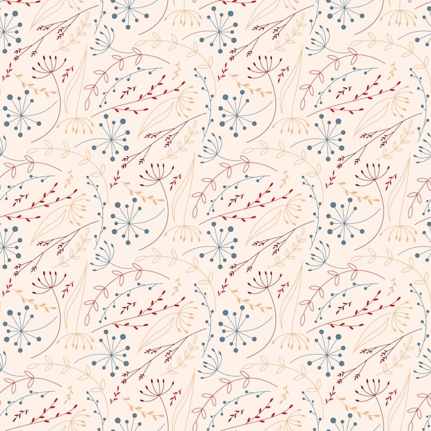 Petit Imprimé à Motif Floral