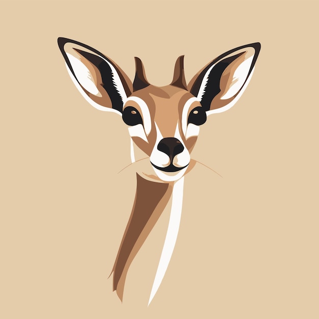une photo d'un cerf avec un couteau dessus