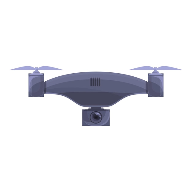 Vecteur photo drone icône dessin animé vecteur caméra aérienne air copter