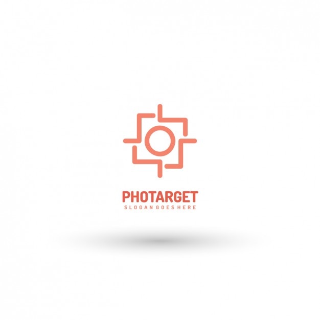 Photo Target Logo Template