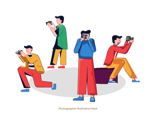 Photographe, Illustration