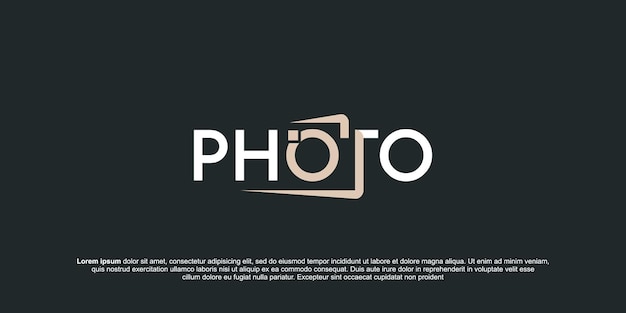 Photographie Logo Design Vecteur Inspiration Partie 1