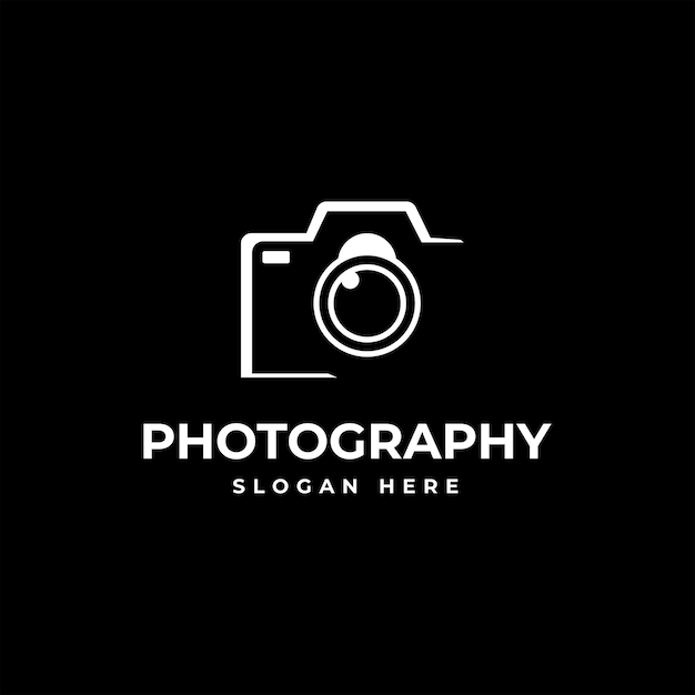 Photographie Logo Fond Noir