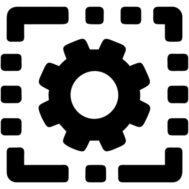 pictogramme de l'engrenage
