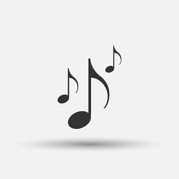 Pictogramme de note de musique Icône de note