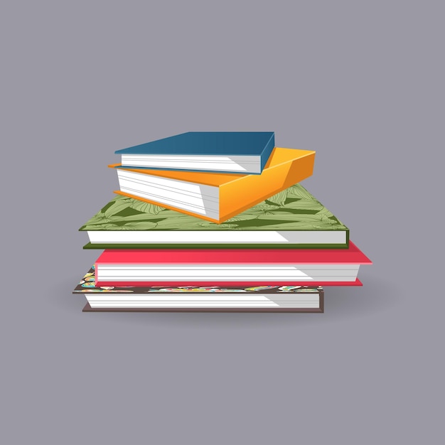 Pile De Livres Illustration Vectorielle