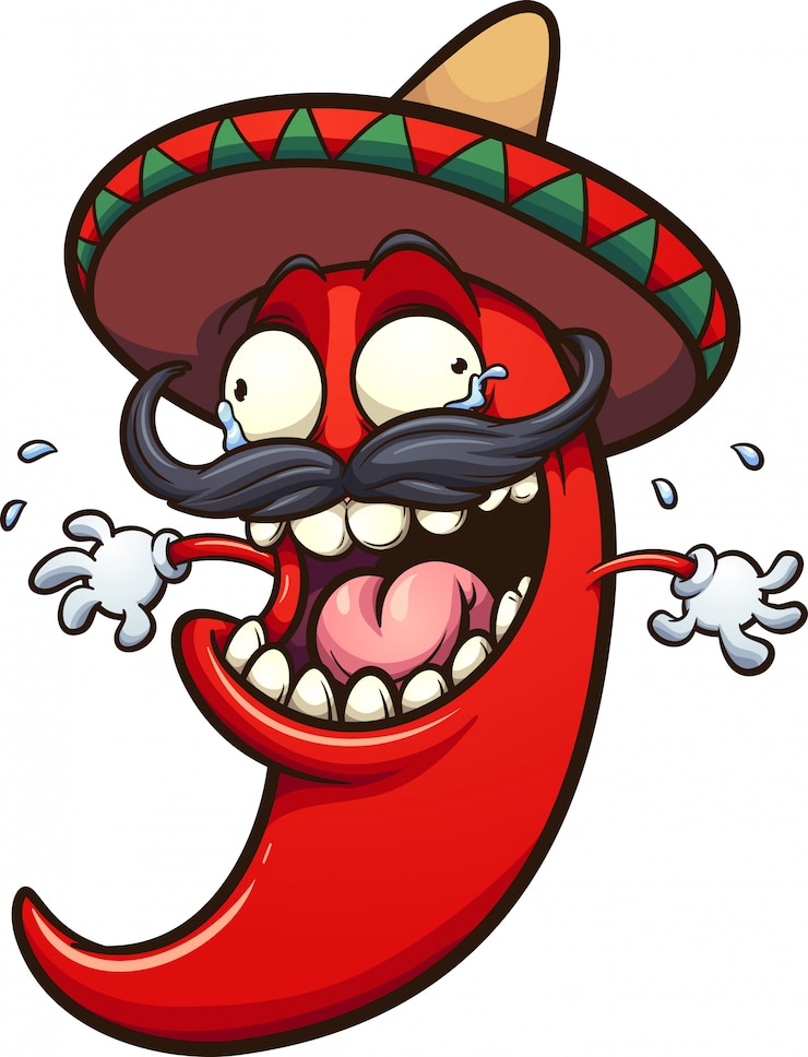 Vecteur piment mexicain