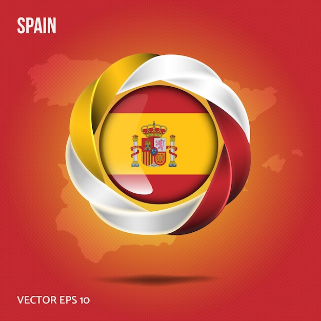 Épinglette drapeau Espagne