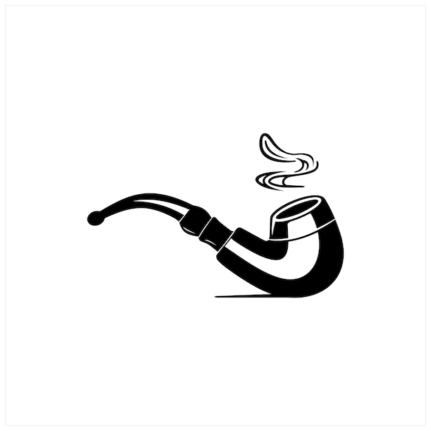 Pipe Smoking Logo icon vector illustration designTabacco cigare pipe icon vector image