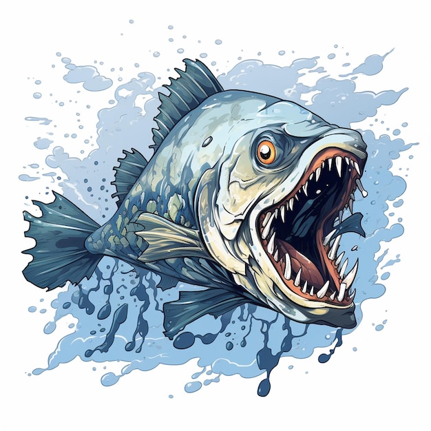 Piranhna, poisson zombie