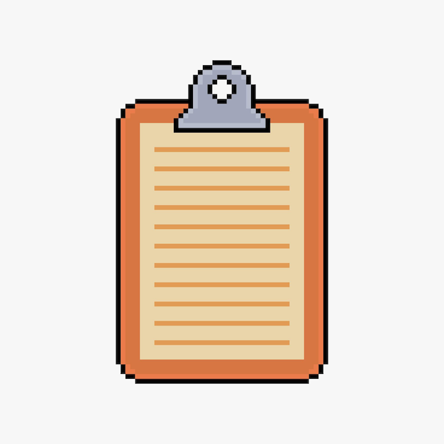 Pixel art presse-papiers