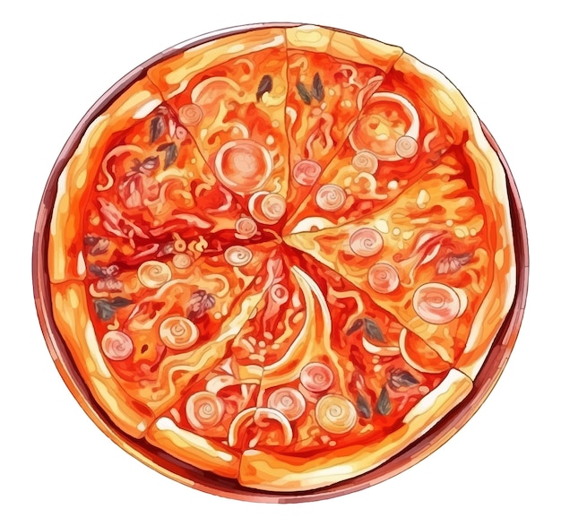 Vecteur pizza illustration