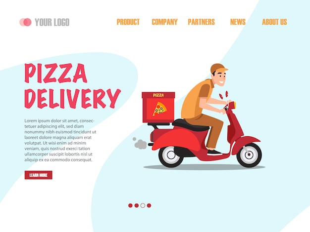 Pizza Landing Page