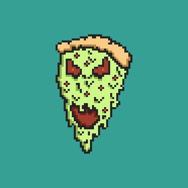 Pizza Monstre Pixel