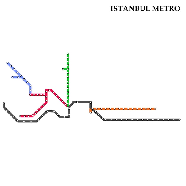 Plan Du Métro D'istanbul