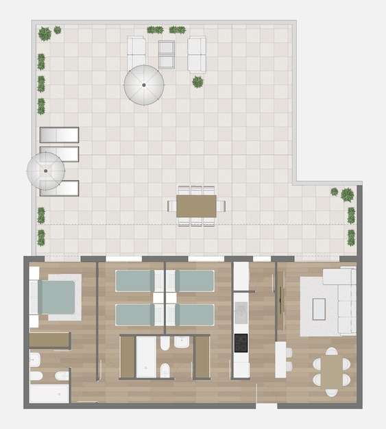 PLAN D'ÉTAGE