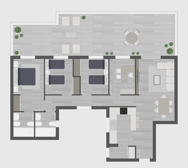 PLAN D'ÉTAGE
