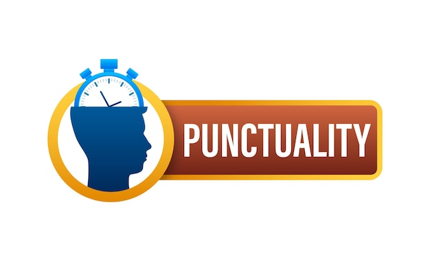 Planification ponctuelle gestion du temps d'intervalle Vector stock illustration