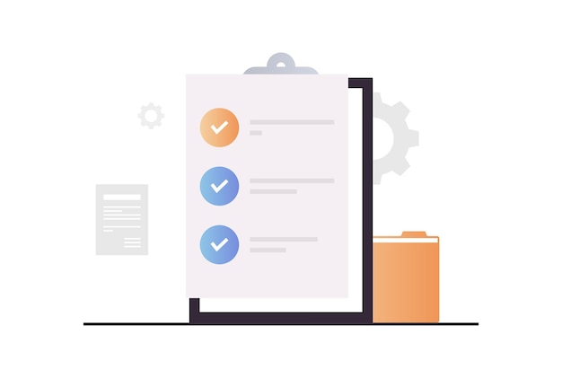 Planifier les tâches de planification et de travail, remplir la liste de contrôle, établir un calendrier à l'aide du calendrier.