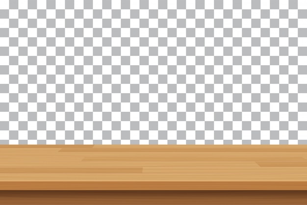 Vecteur plateau de table en bois vector