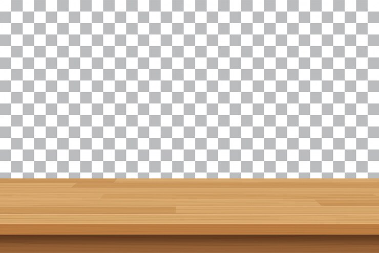 Vecteur plateau de table en bois vector