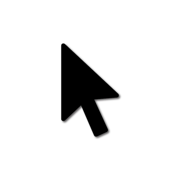 Vecteur le point de la souris