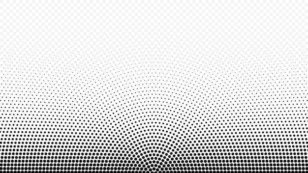 Points de demi-teintes fond abstrait grain de bruit pointillisme dégradé vecteur effet pointillé Points radiaux fond dégradé avec fond de motif de points de demi-teintes