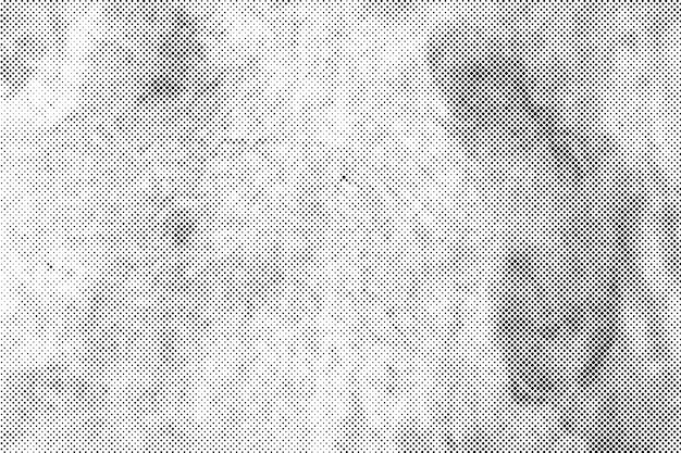 Des points noirs sur fond avec un effet de demi-tone grunge