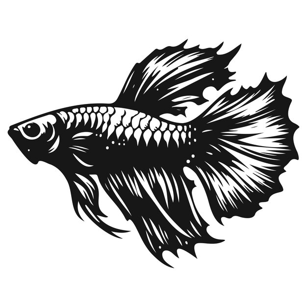 Vecteur poisson chasseur_a