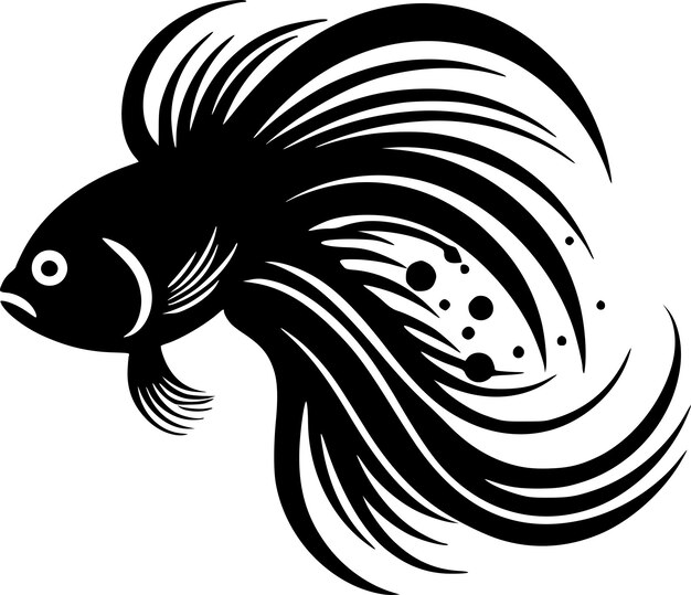 Vecteur poisson logo vectoriel de haute qualité illustration vectorielle idéale pour le graphique de t-shirt