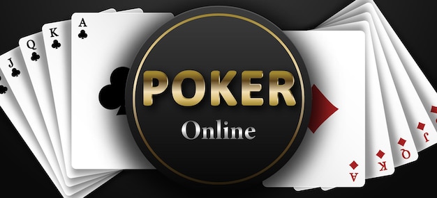 Poker Et Quinte Flush Royale Des Diamants Et Des Clubs De Costume.