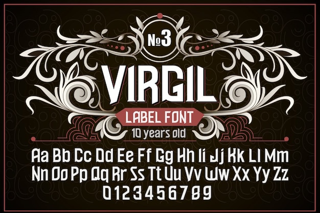police vintage vintage virgil
