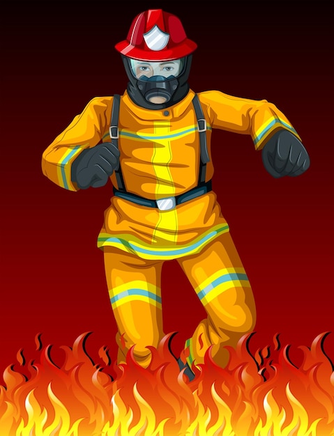 Vecteur pompier